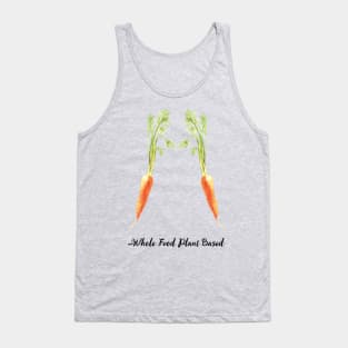 Vegan Slogan Carrots Tank Top